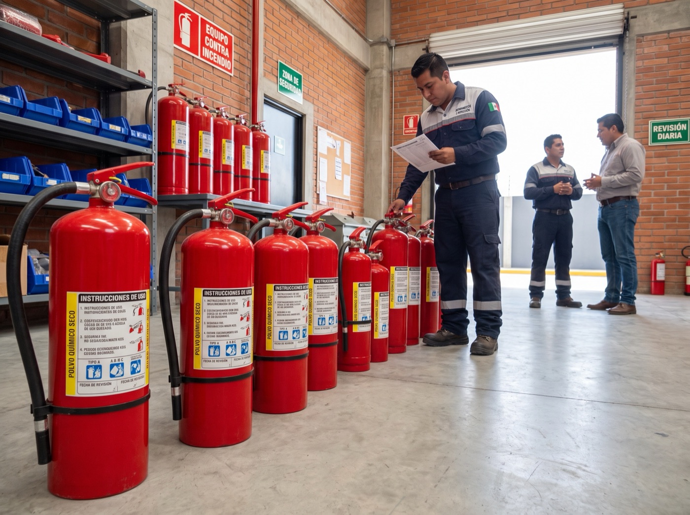 Extintores y equipo contra incendio de Industrias RYMEX